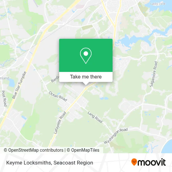 Keyme Locksmiths map