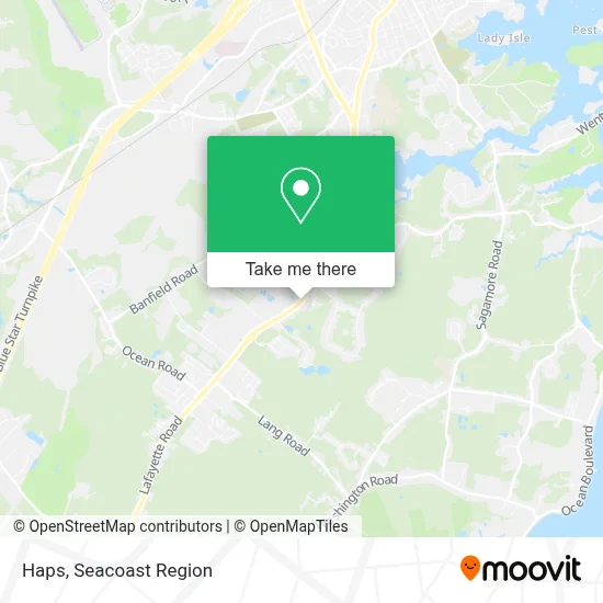 Haps map