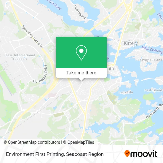 Environment First Printing map