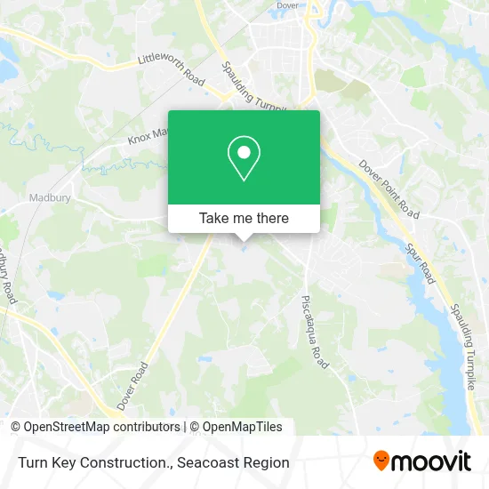 Turn Key Construction. map