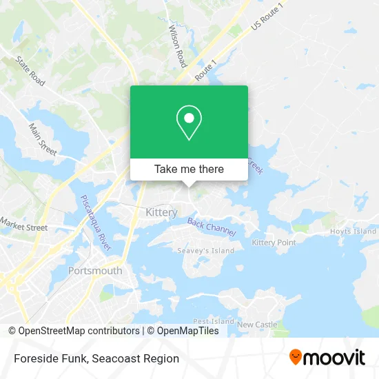 Foreside Funk map