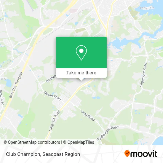 Club Champion map