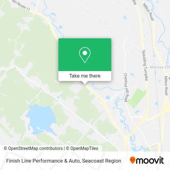 Finish Line Performance & Auto map