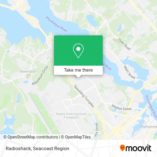 Radioshack map