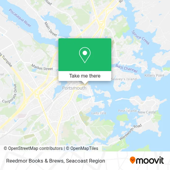 Reedmor Books & Brews map