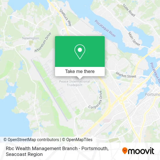 Rbc Wealth Management Branch - Portsmouth map