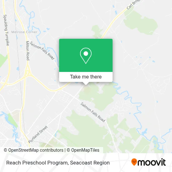 Reach Preschool Program map