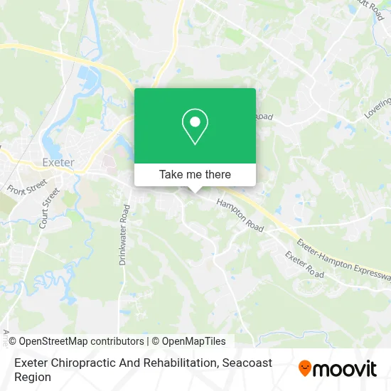 Exeter Chiropractic And Rehabilitation map