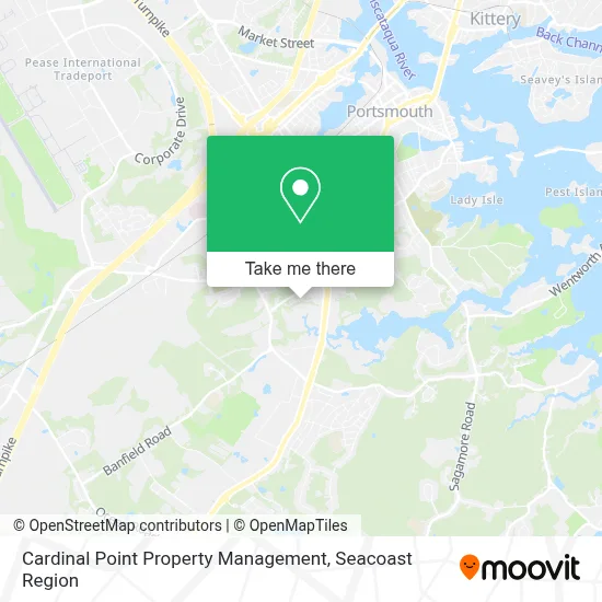 Cardinal Point Property Management map