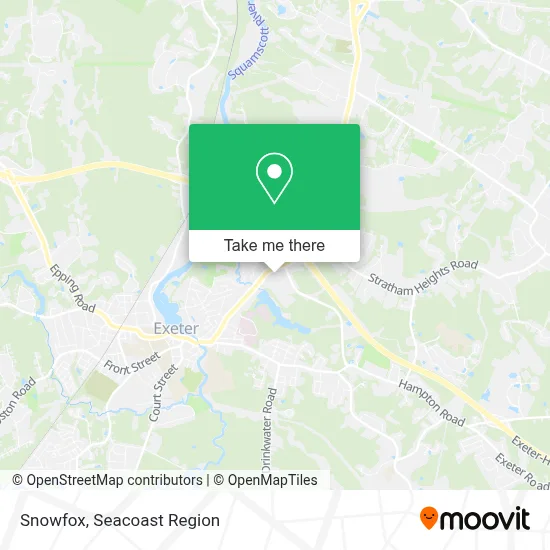 Snowfox map