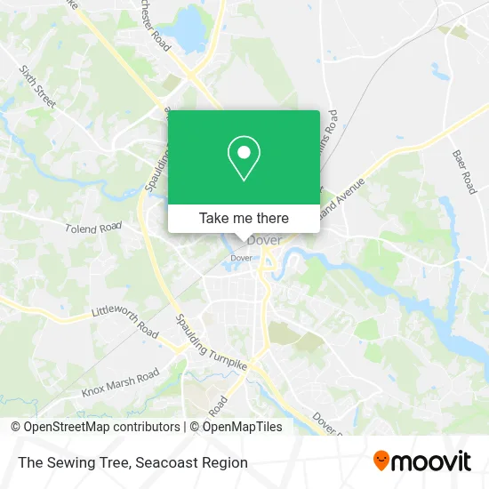 The Sewing Tree map