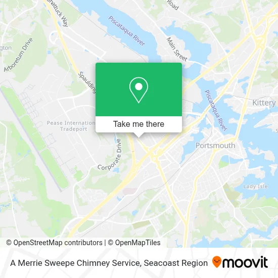 A Merrie Sweepe Chimney Service map