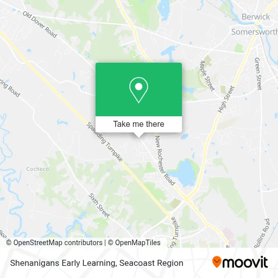 Shenanigans Early Learning map