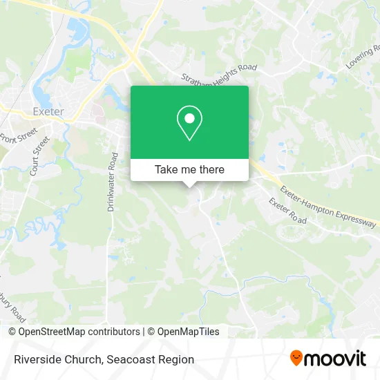 Riverside Church map