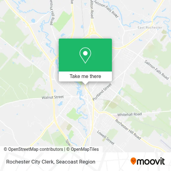 Rochester City Clerk map