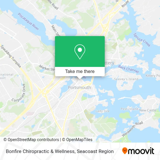 Bonfire Chiropractic & Wellness map