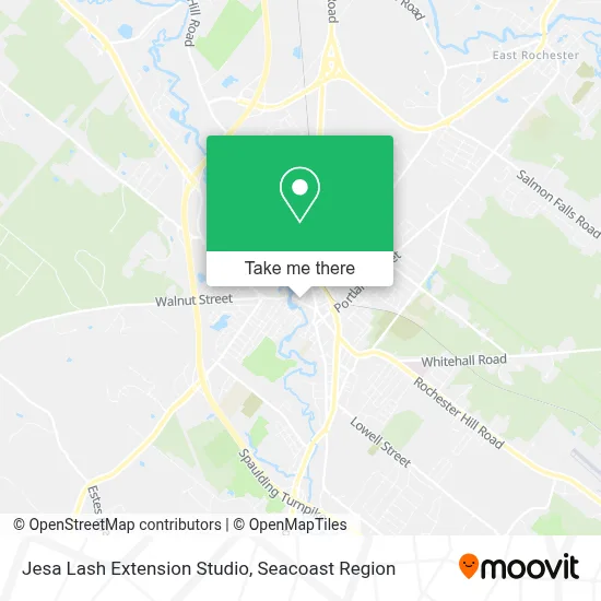 Jesa Lash Extension Studio map