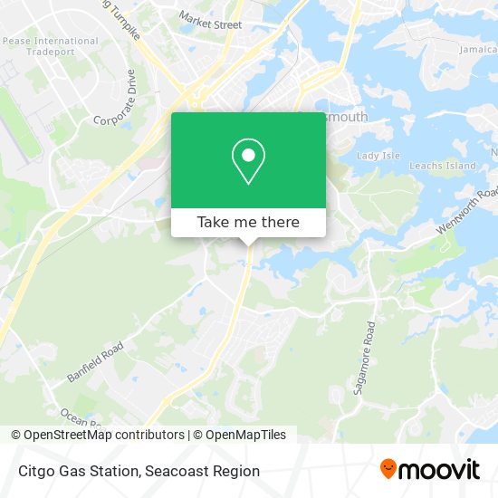 Mapa de Citgo Gas Station