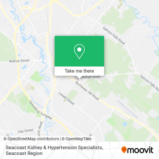 Seacoast Kidney & Hypertension Specialists map