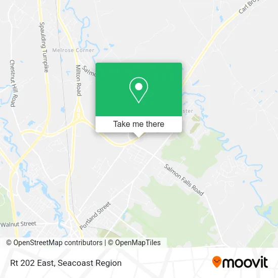 Rt 202 East map