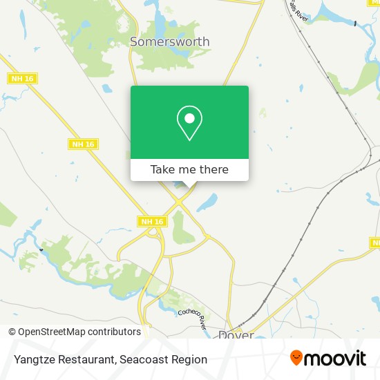 Yangtze Restaurant map
