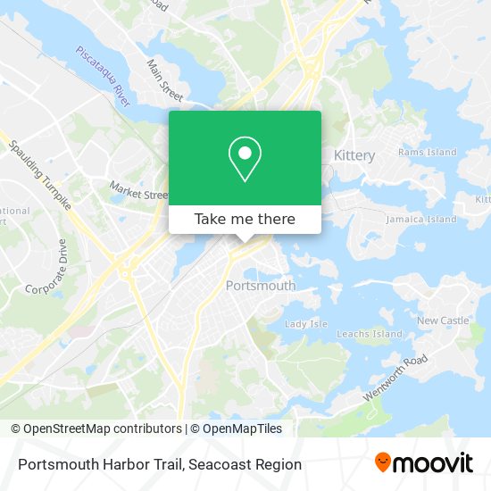 Portsmouth Harbor Trail map