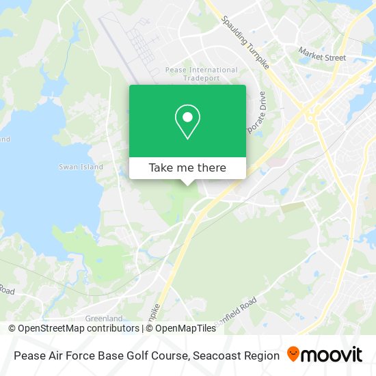 Pease Air Force Base Golf Course map