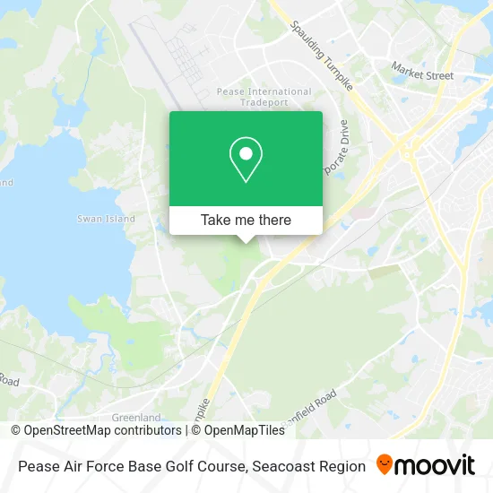 Pease Air Force Base Golf Course map