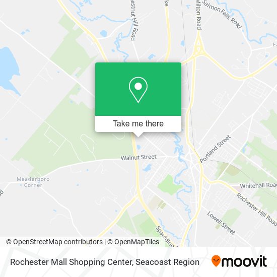 Rochester Mall Shopping Center map