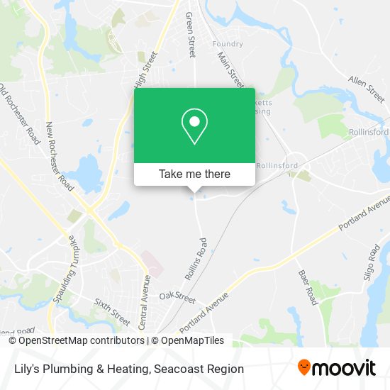 Lily's Plumbing & Heating map