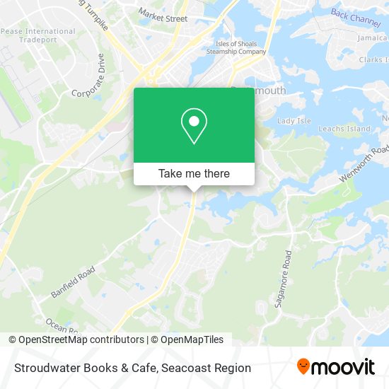 Stroudwater Books & Cafe map