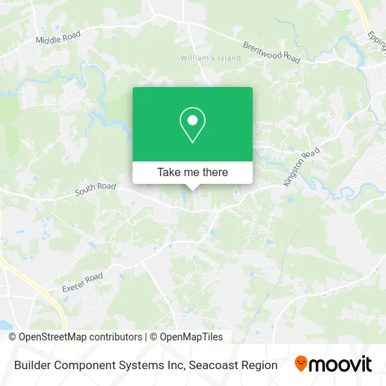 Builder Component Systems Inc map