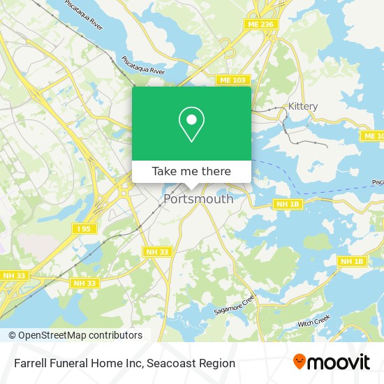 How To Get To Farrell Funeral Home Inc In Portsmouth By Bus