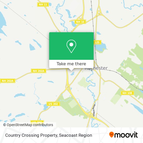 Country Crossing Property map