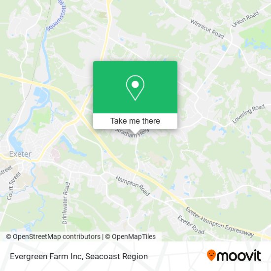 Mapa de Evergreen Farm Inc