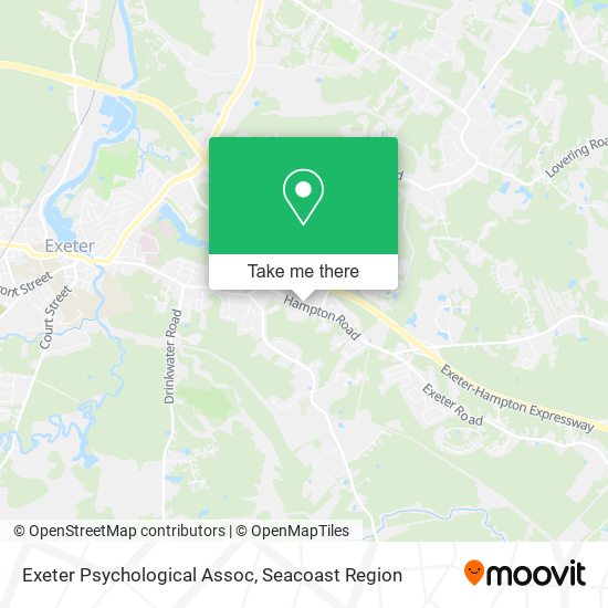 Mapa de Exeter Psychological Assoc