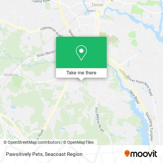 Pawsitively Pets map