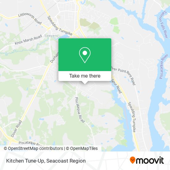 Kitchen Tune-Up map