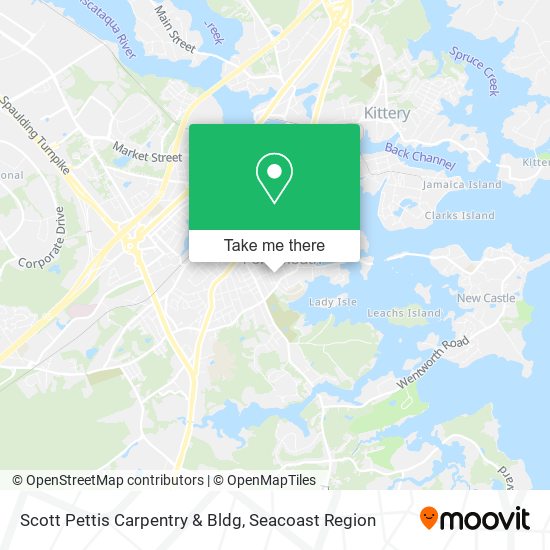 Mapa de Scott Pettis Carpentry & Bldg
