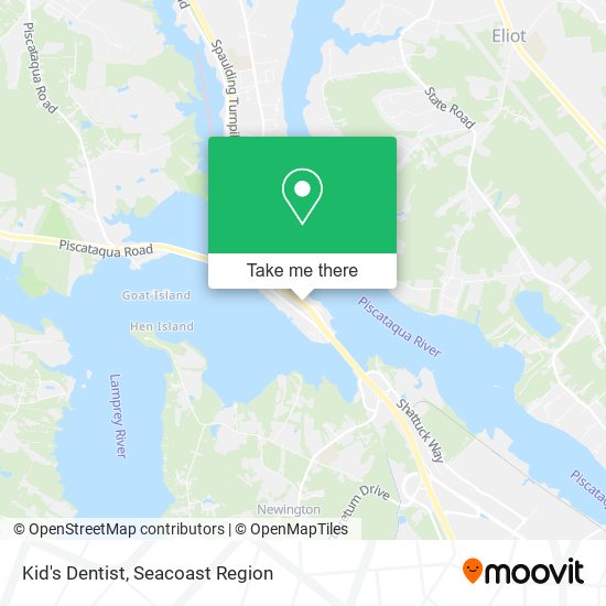 Kid's Dentist map