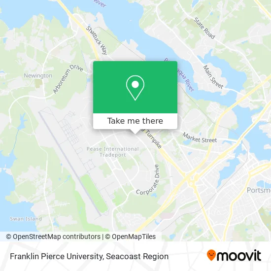 Franklin Pierce University Map How To Get To Franklin Pierce University In Portsmouth By Bus?