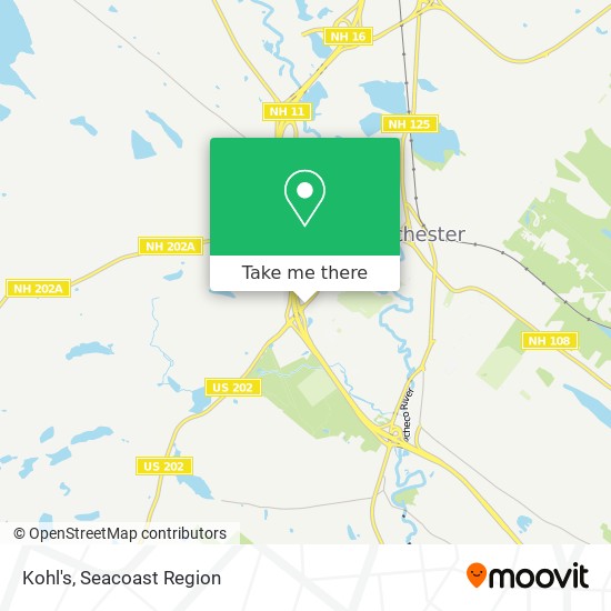 Kohl's map