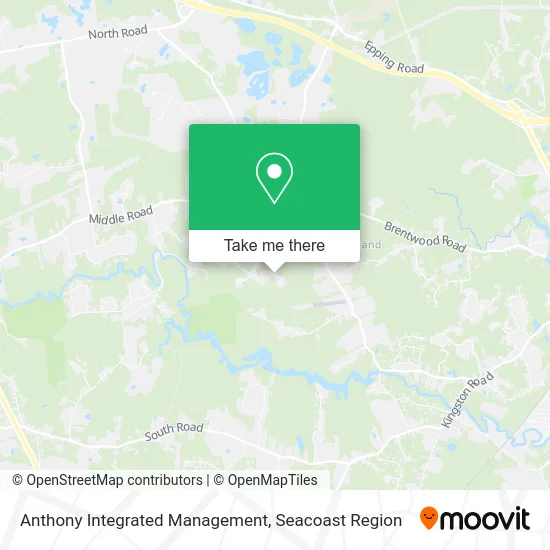 Anthony Integrated Management map