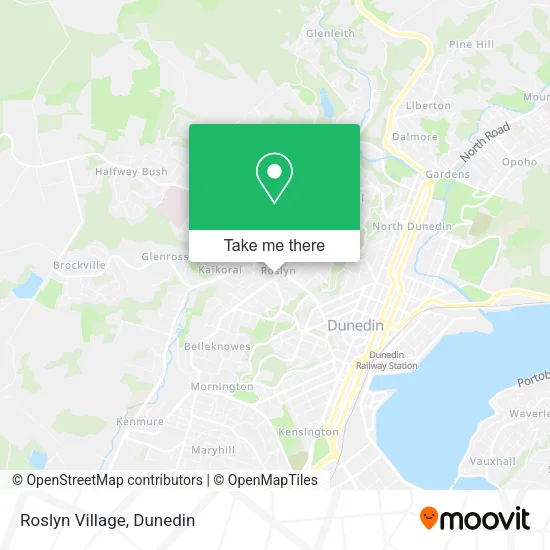 Roslyn Village map