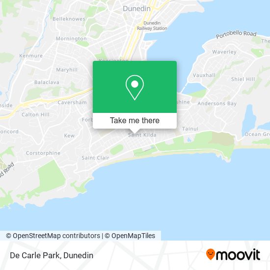De Carle Park map