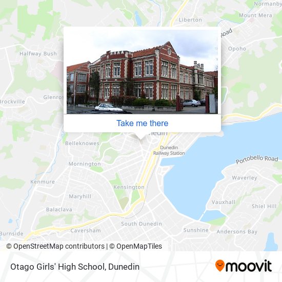 Otago Girls' High School地图
