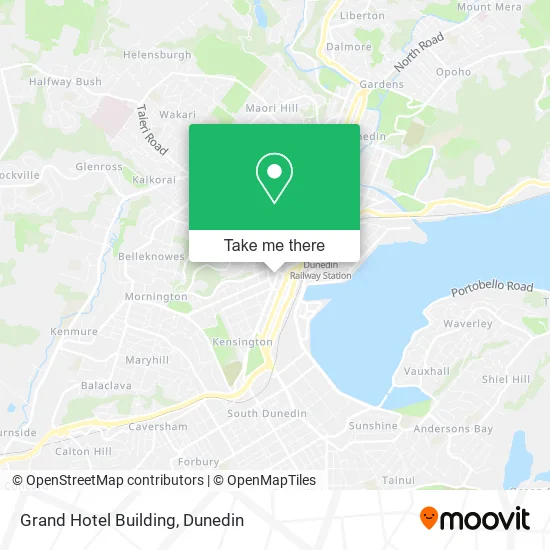Grand Hotel Building map