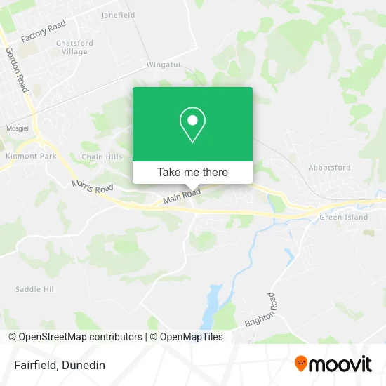 Fairfield map