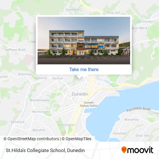 St.Hilda's Collegiate School map