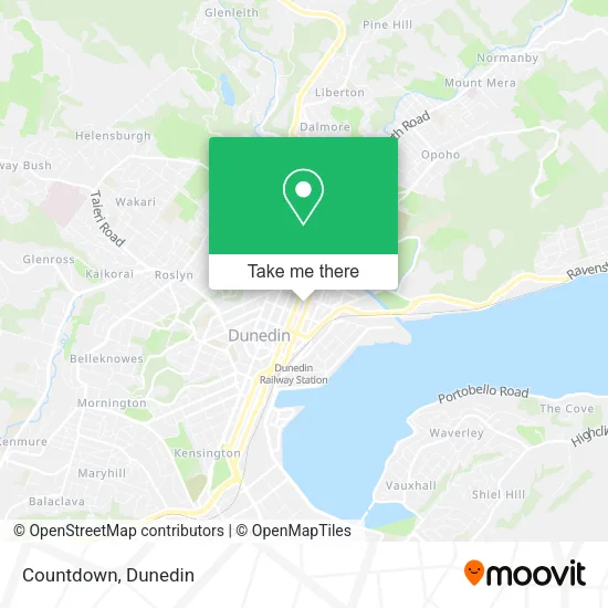 Countdown map